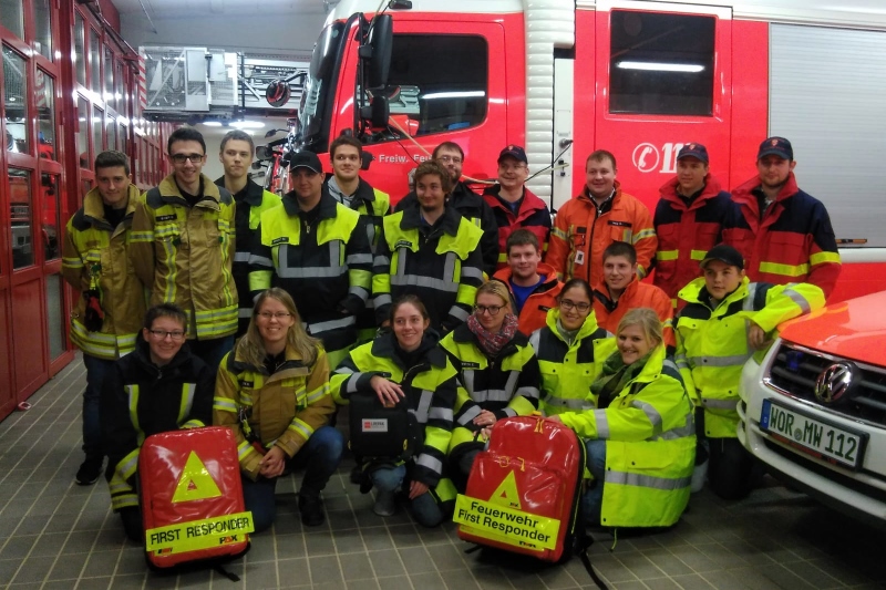 First Responder-Lehrgang erfolgreich abgeschlossen